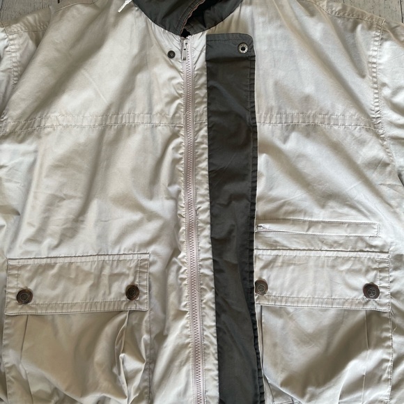 Woodsman All Terrain Work Vintage Jacket Removable Liner Mens Sz XL Tan As is - Picture 4 of 14